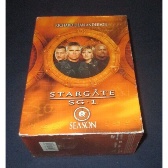 Stargate SG-1 - Complete Sixth Season (DVD, 2006, 5-Disc Set) - Picture 1 of 7